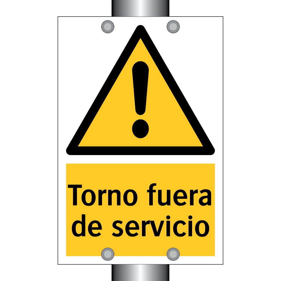 Torno fuera de servicio