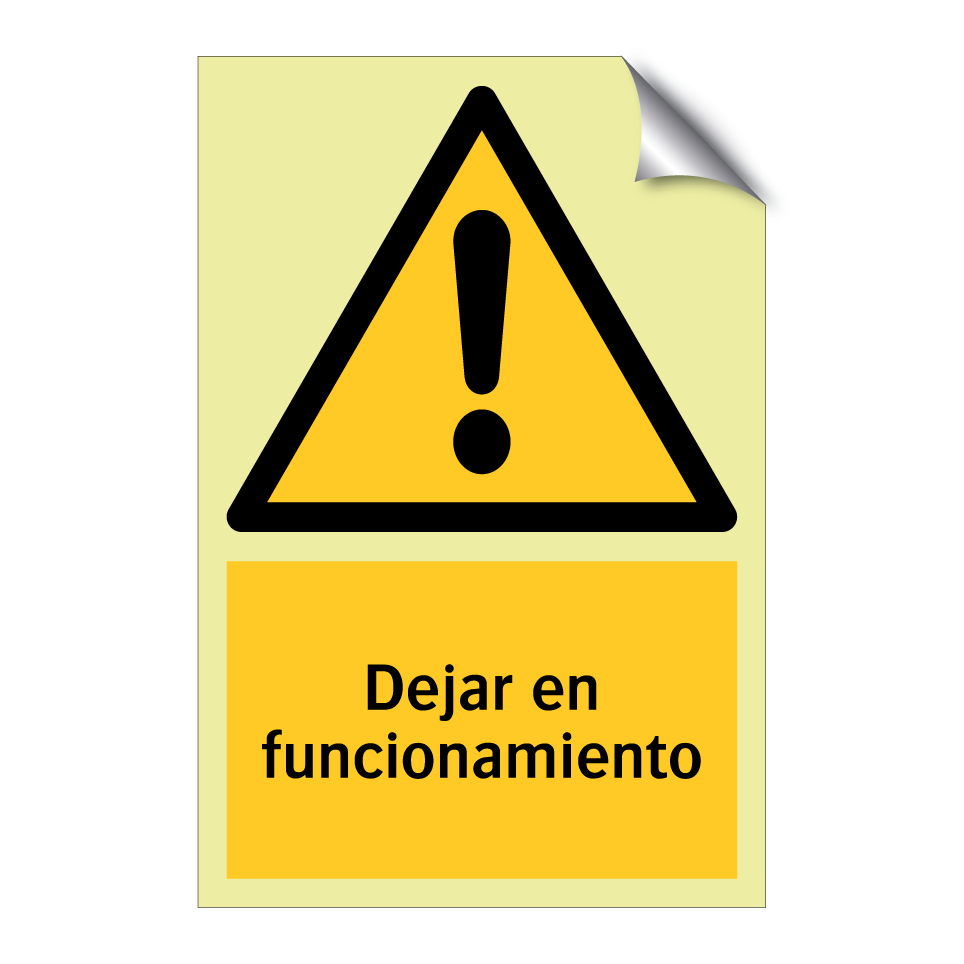 Dejar en funcionamiento