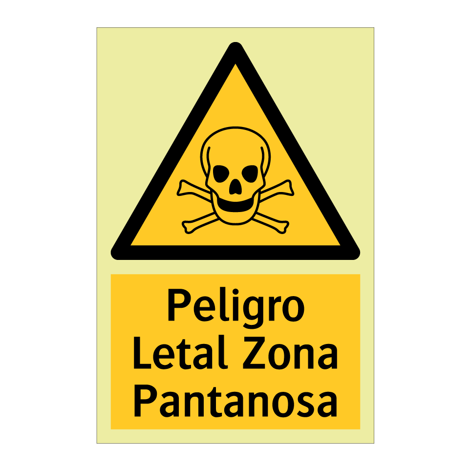 Peligro Letal Zona Pantanosa