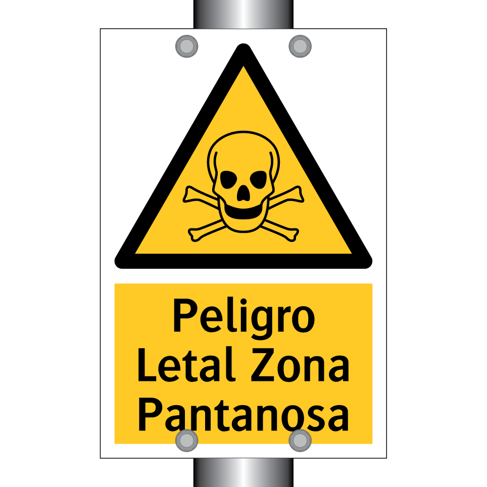Peligro Letal Zona Pantanosa