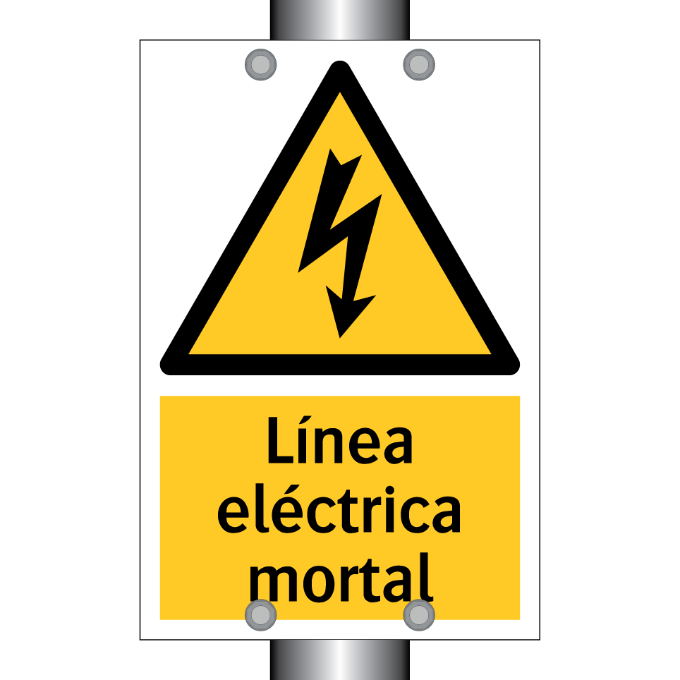 Línea eléctrica mortal