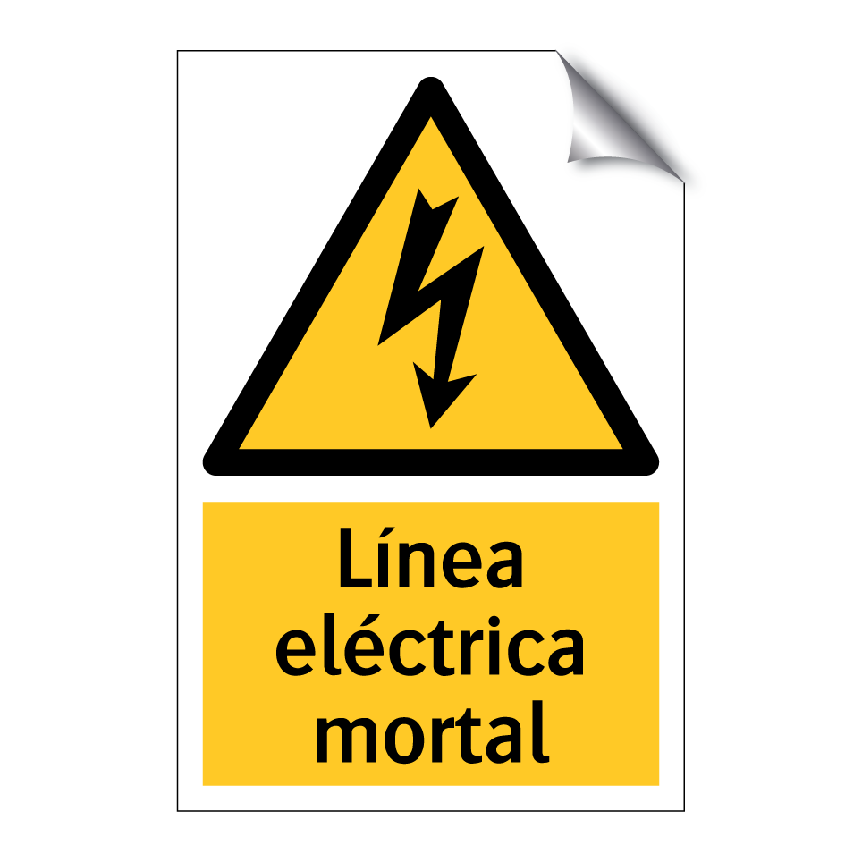 Línea eléctrica mortal