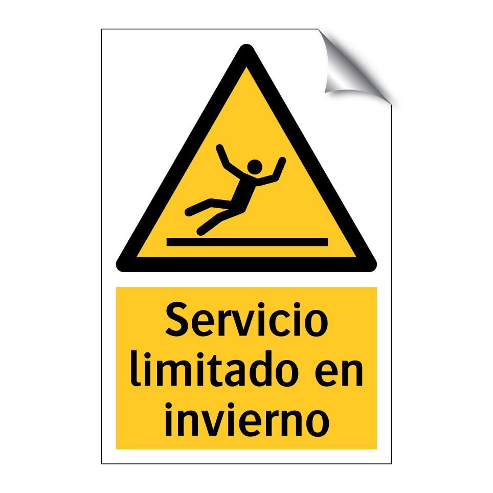 Servicio limitado en invierno