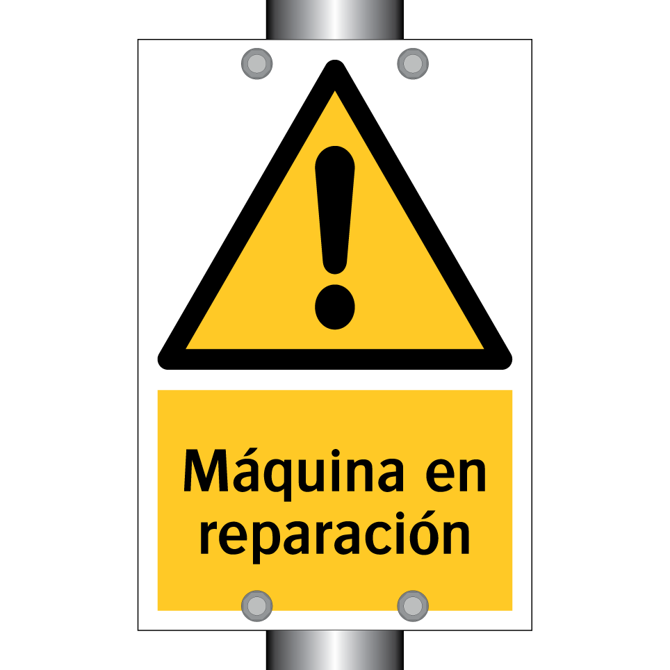 Máquina en reparación