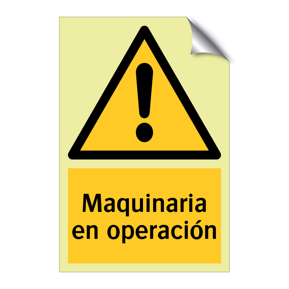 Maquinaria en operación