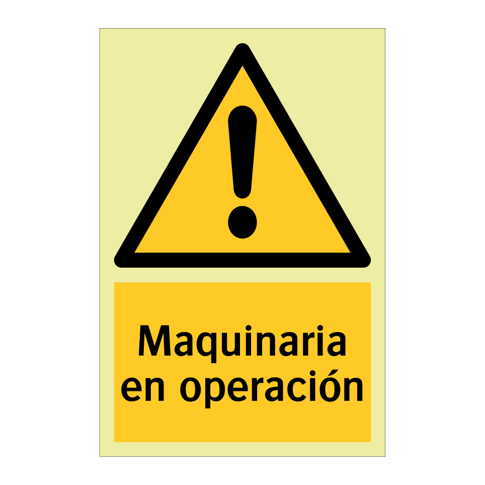 Maquinaria en operación