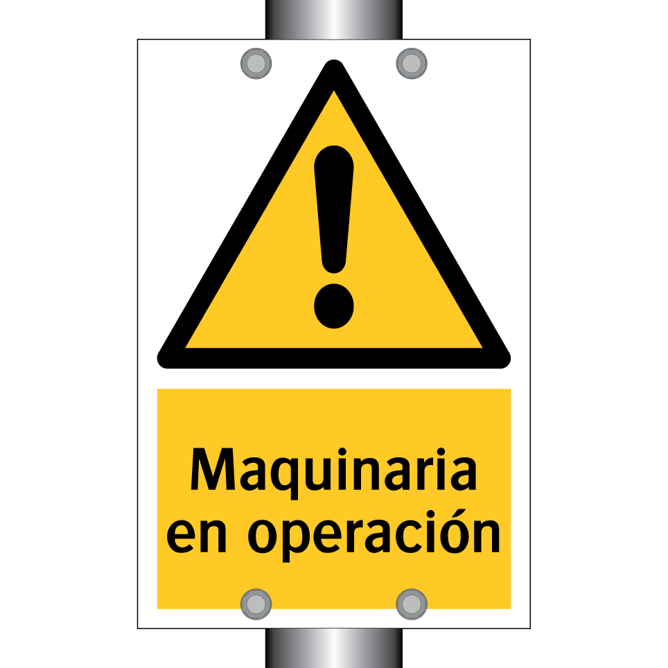 Maquinaria en operación
