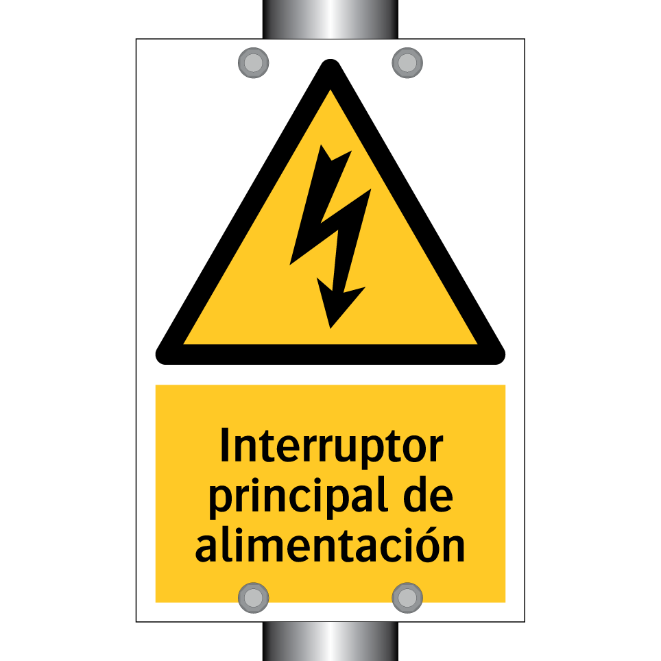 Interruptor principal de alimentación