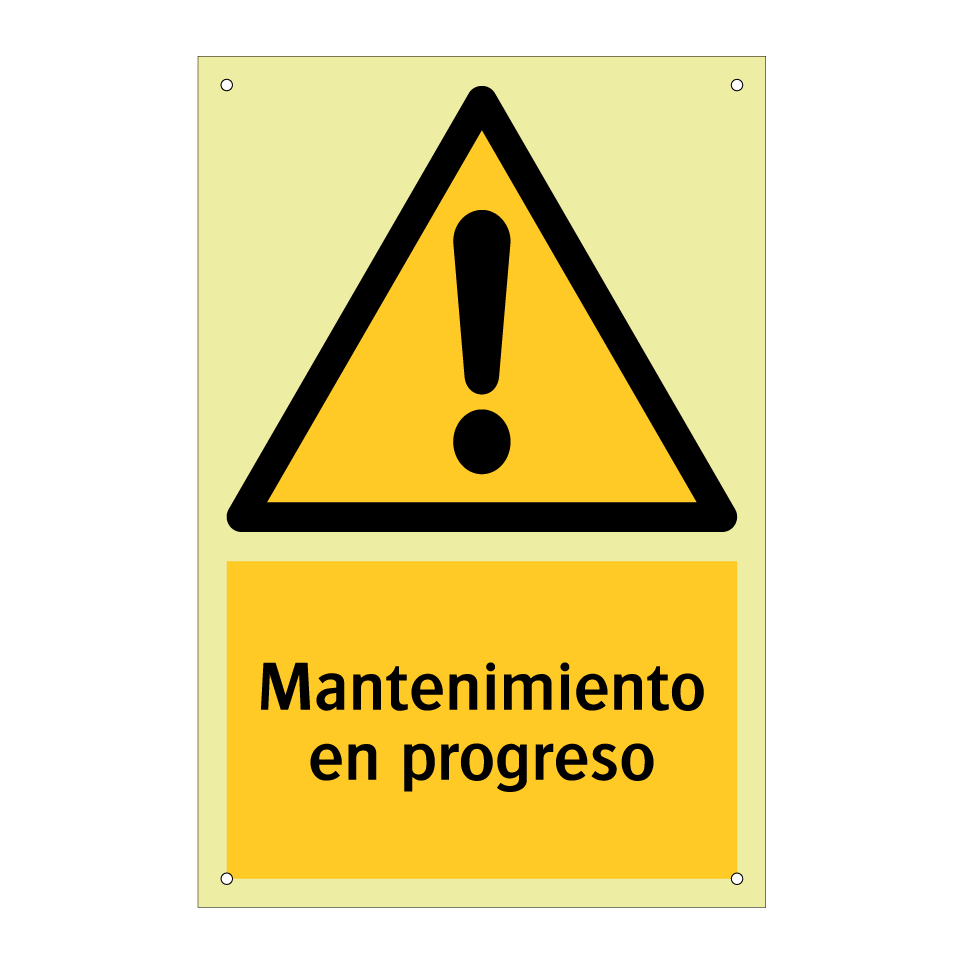Mantenimiento en progreso