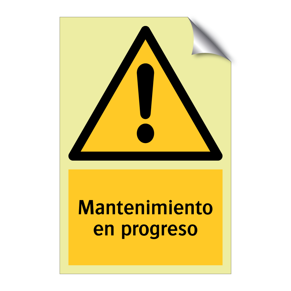 Mantenimiento en progreso