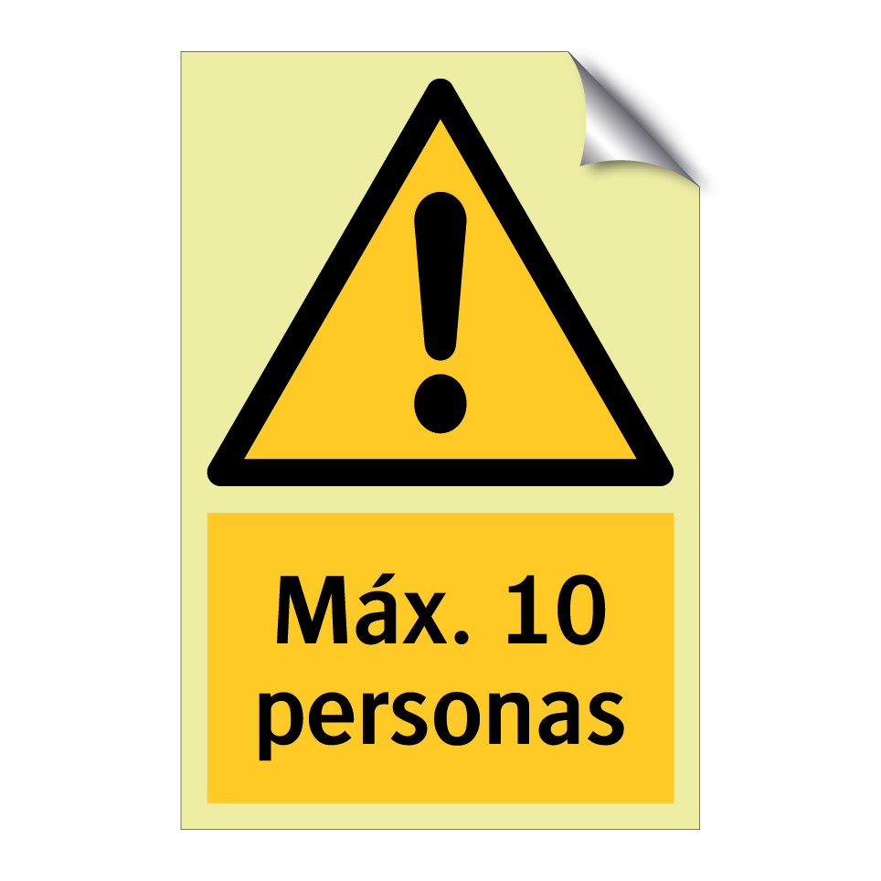 Máx. 10 personas