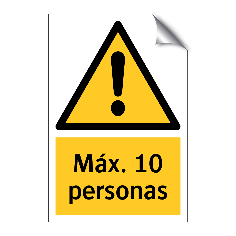 Máx. 10 personas