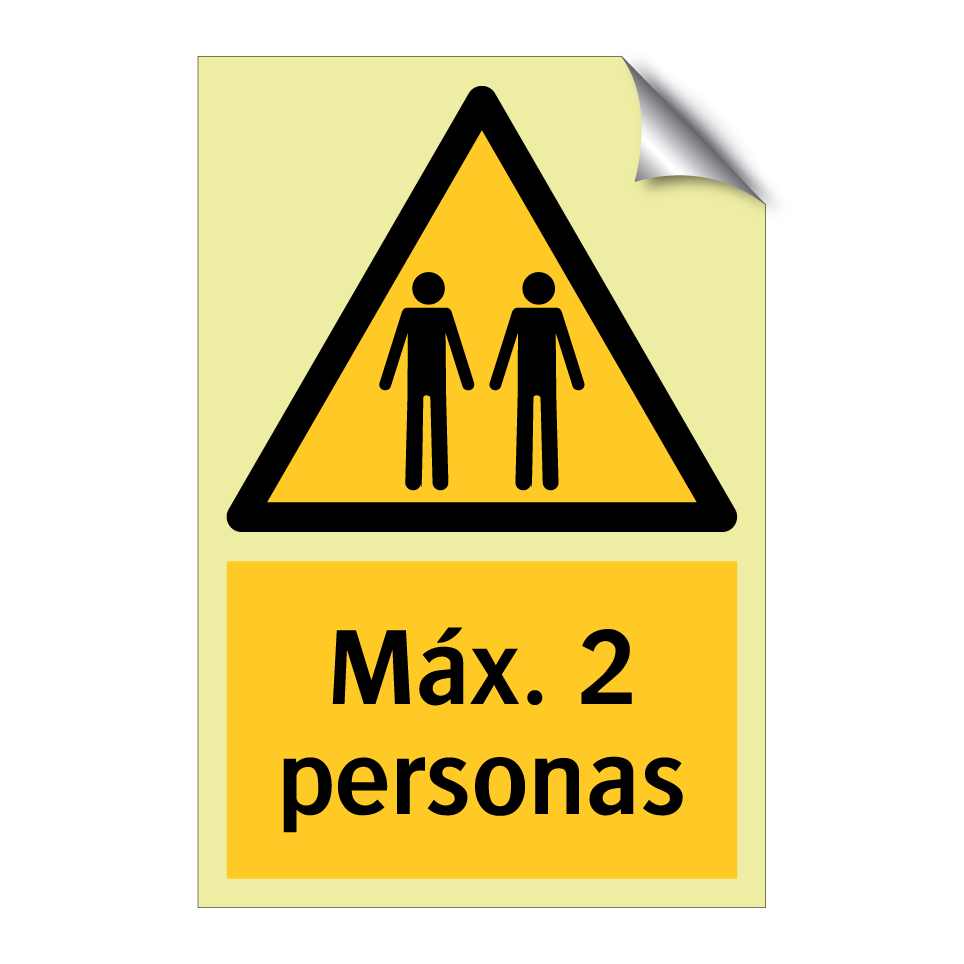 Máx. 2 personas