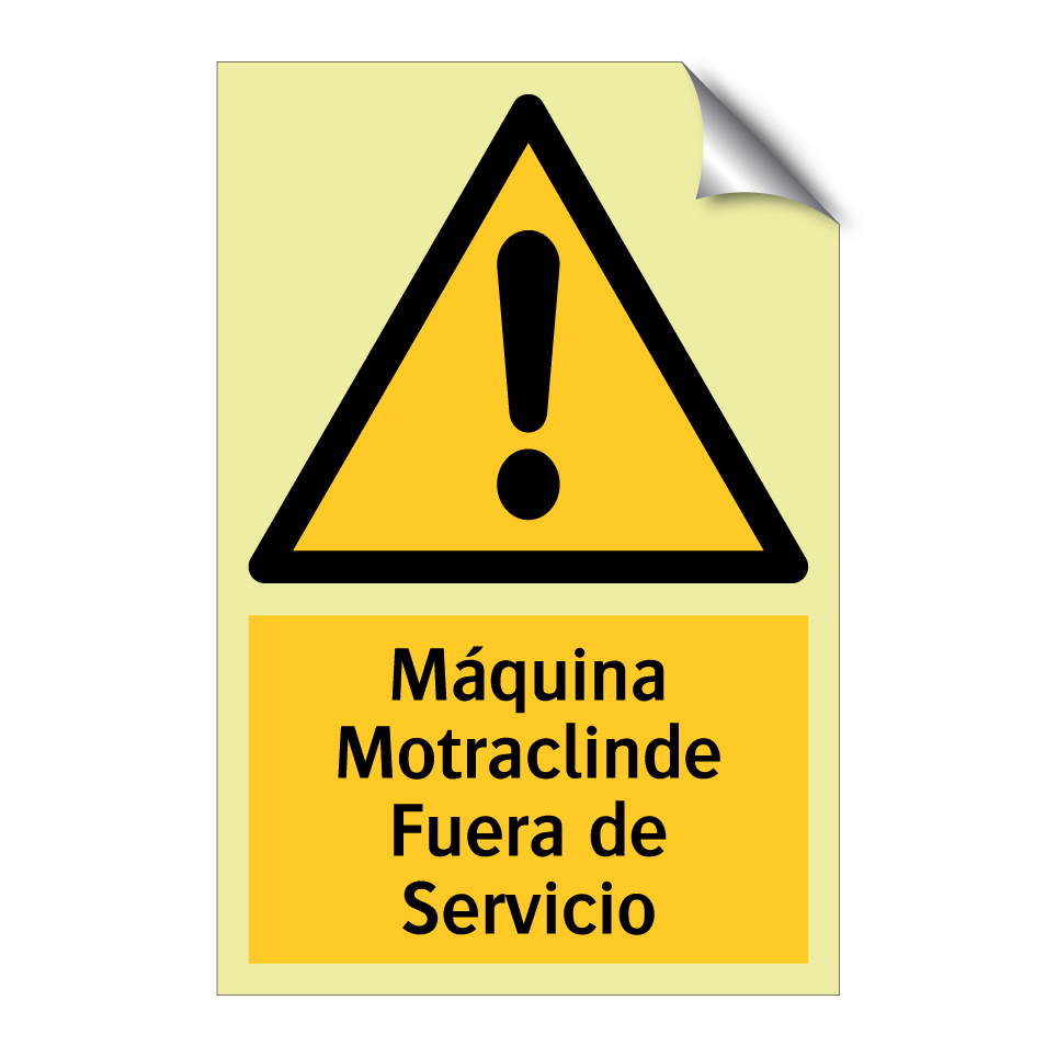Máquina Motraclinde Fuera de Servicio