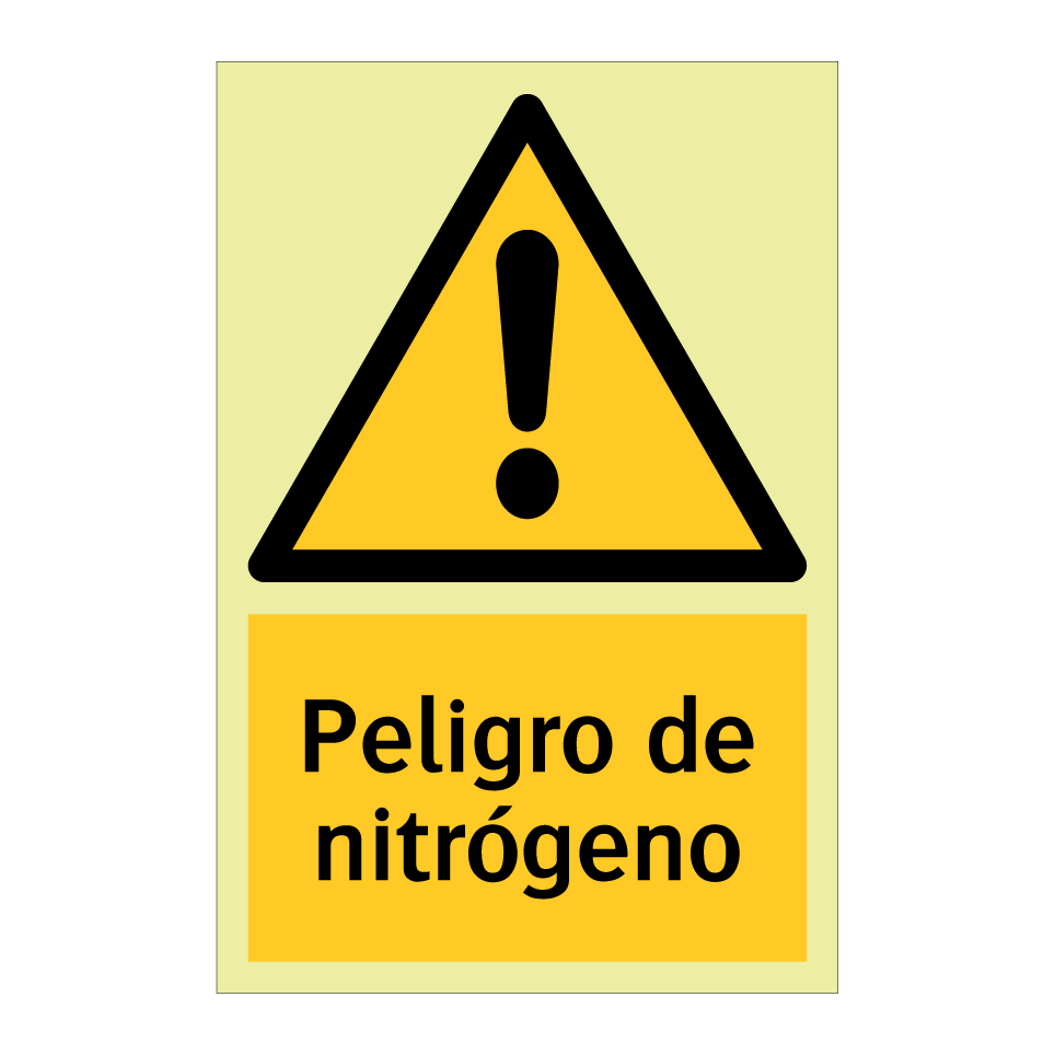 Peligro de nitrógeno