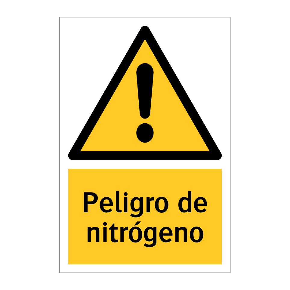 Peligro de nitrógeno