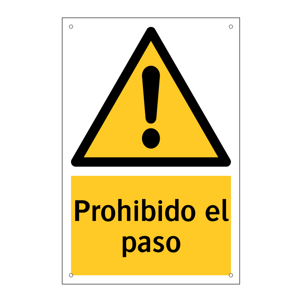 Prohibido el paso