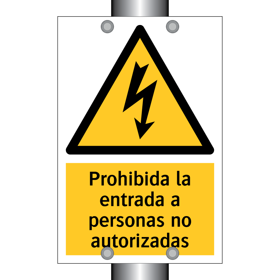 Prohibida la entrada a personas no autorizadas