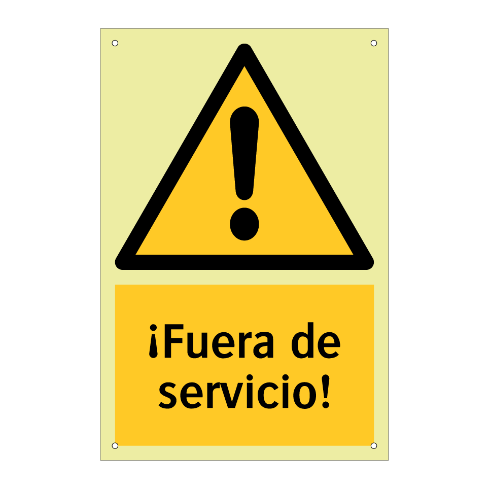 ¡Fuera de servicio!