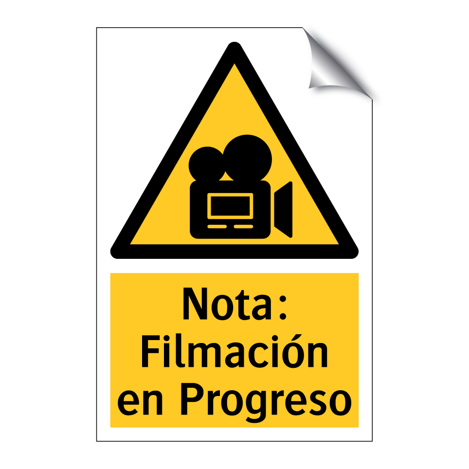 Nota: Filmación en Progreso