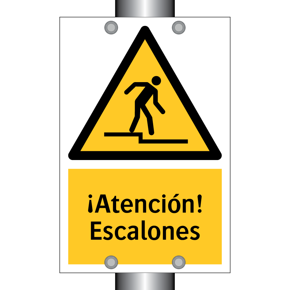 ¡Atención! Escalones