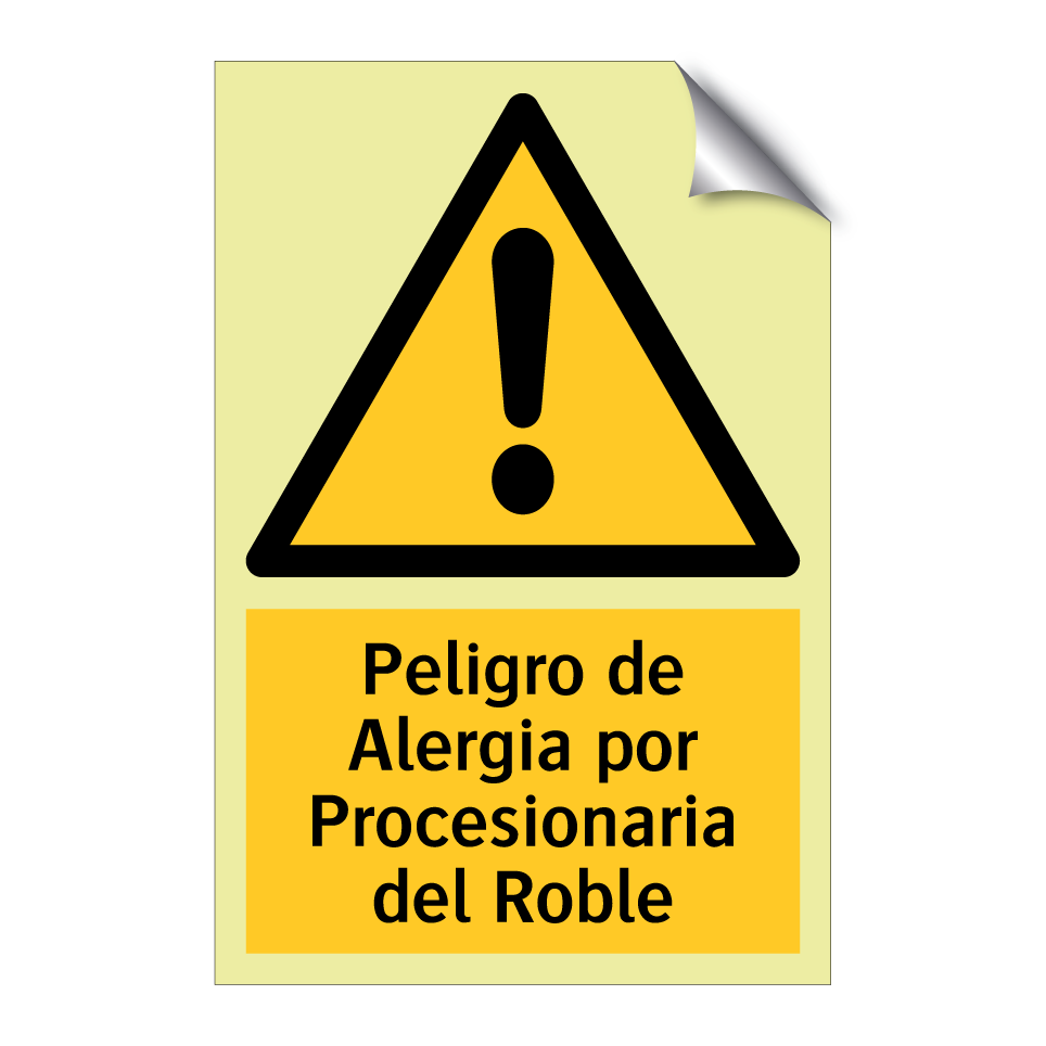 Peligro de Alergia por Procesionaria del Roble