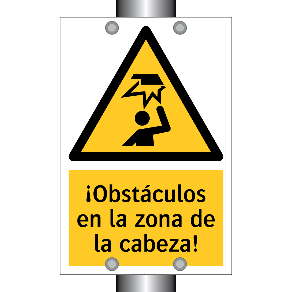 ¡Obstáculos en la zona de la cabeza!