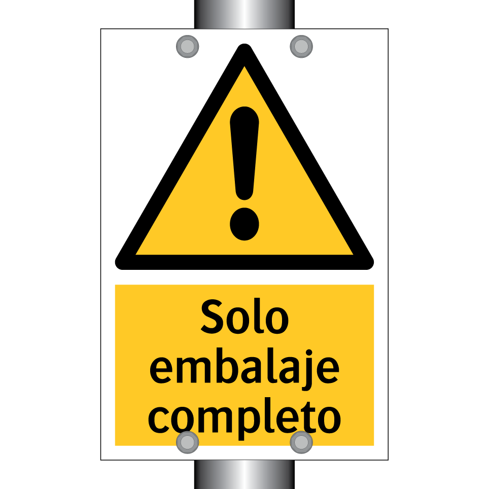 Solo embalaje completo