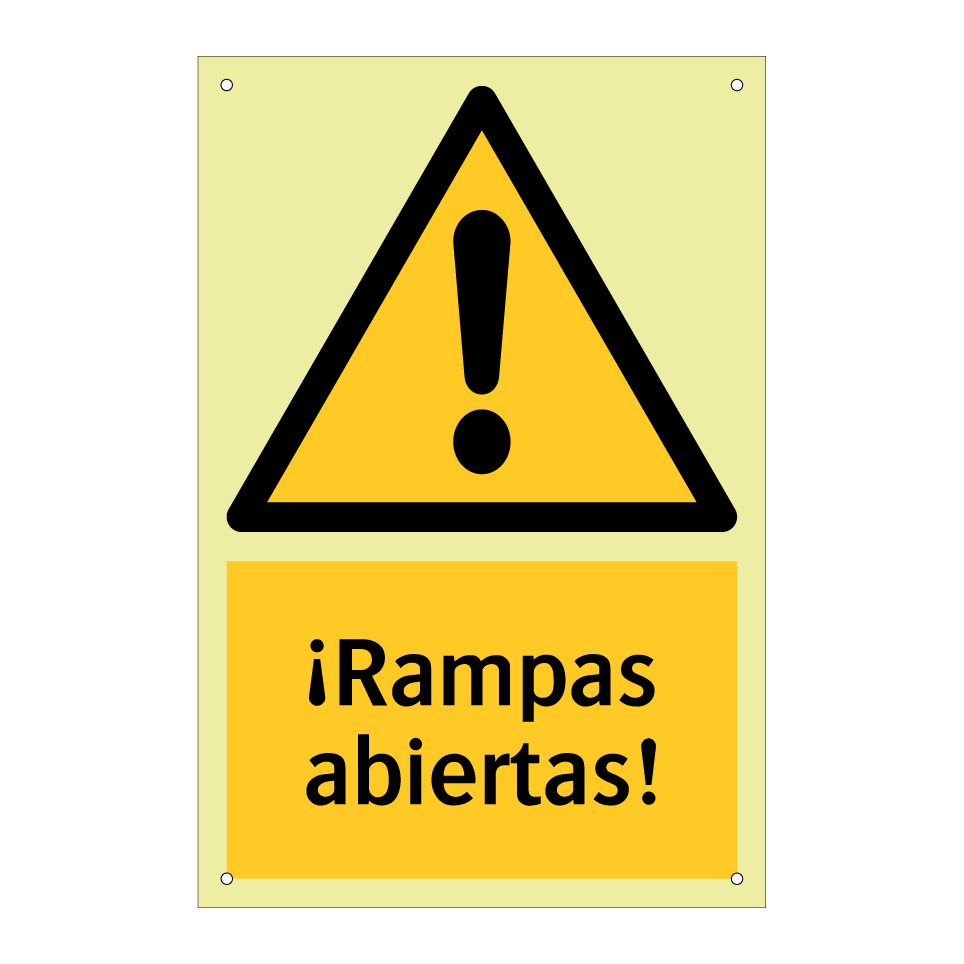 ¡Rampas abiertas!