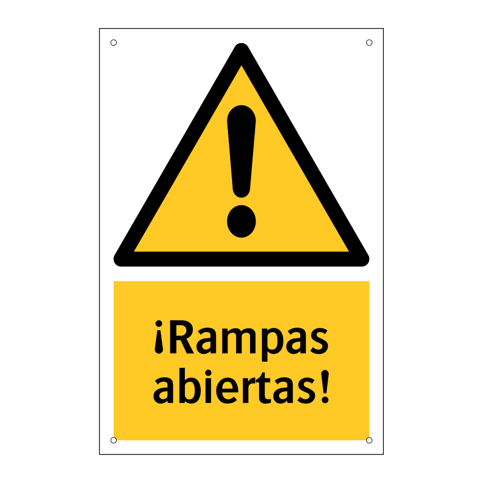 ¡Rampas abiertas!