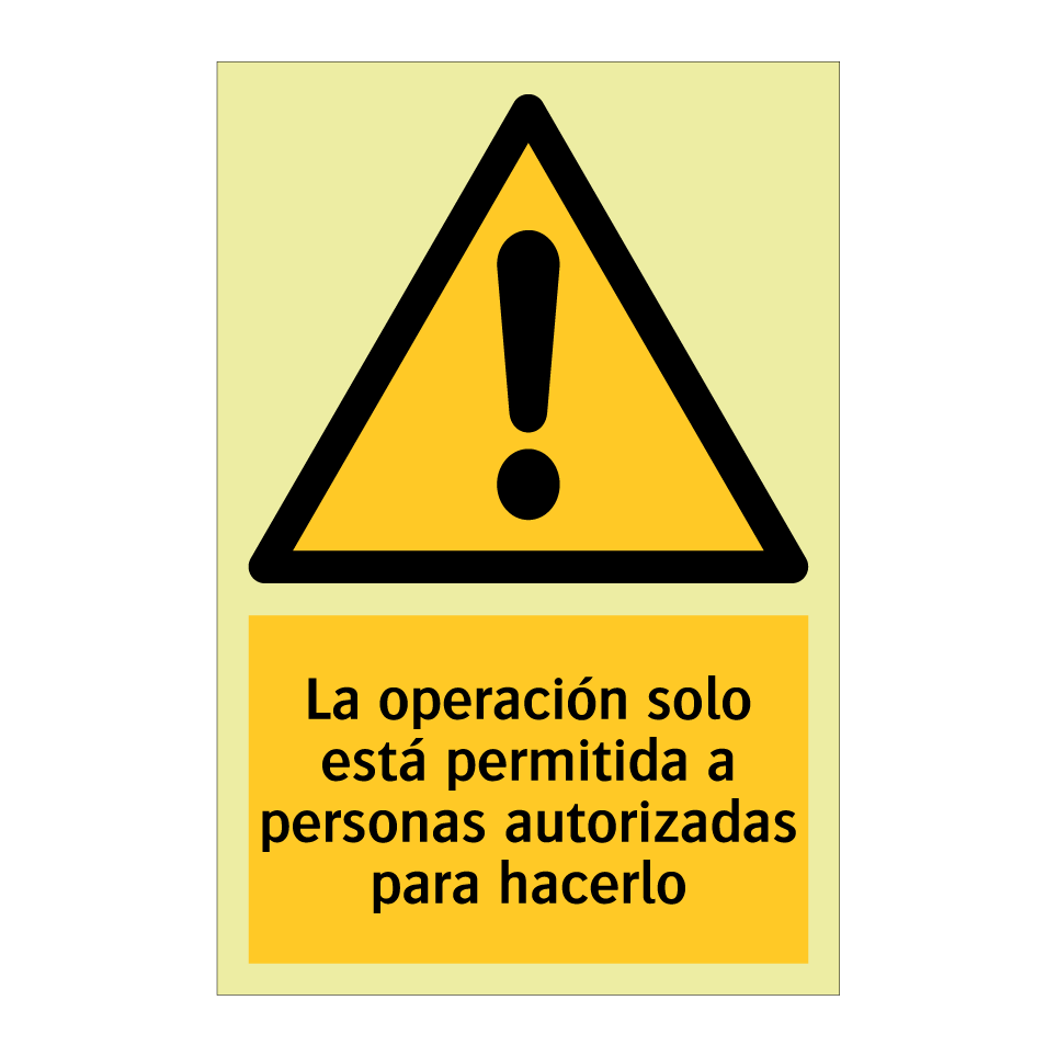 La operación solo está permitida a personas autorizadas para hacerlo
