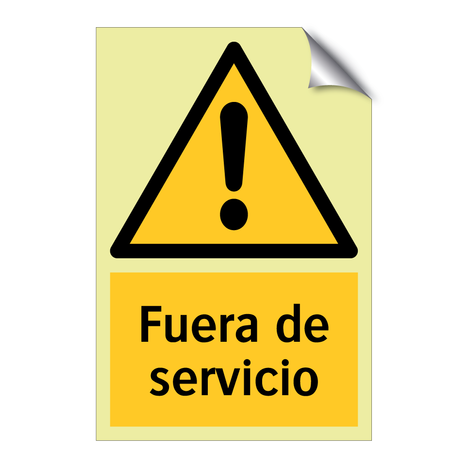 Fuera de servicio