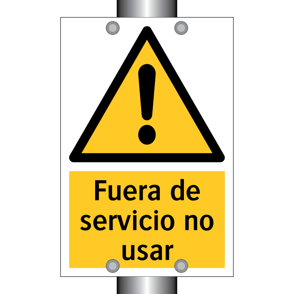 Fuera de servicio no usar