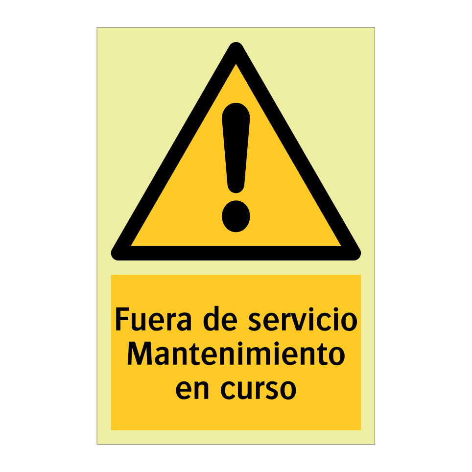 Fuera de servicio Mantenimiento en curso