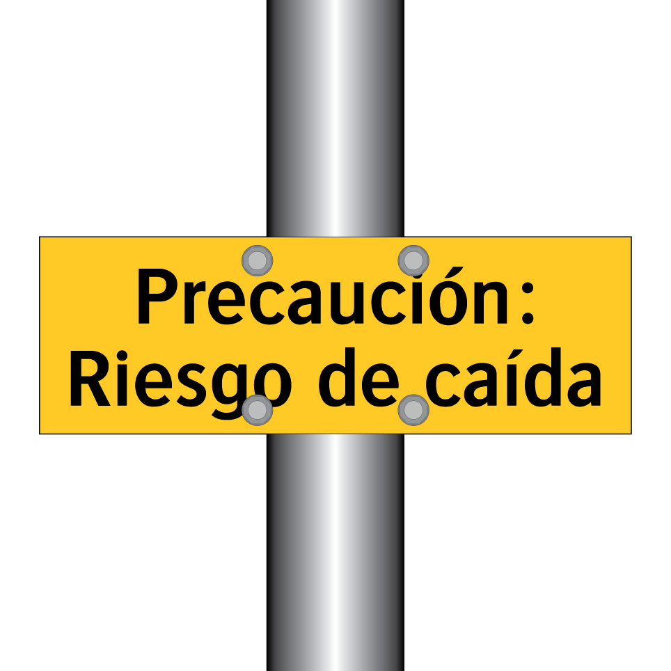 Precaución: Riesgo de caída