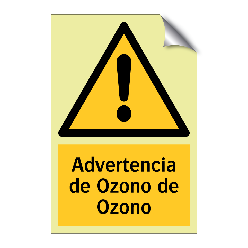 Advertencia de Ozono de Ozono