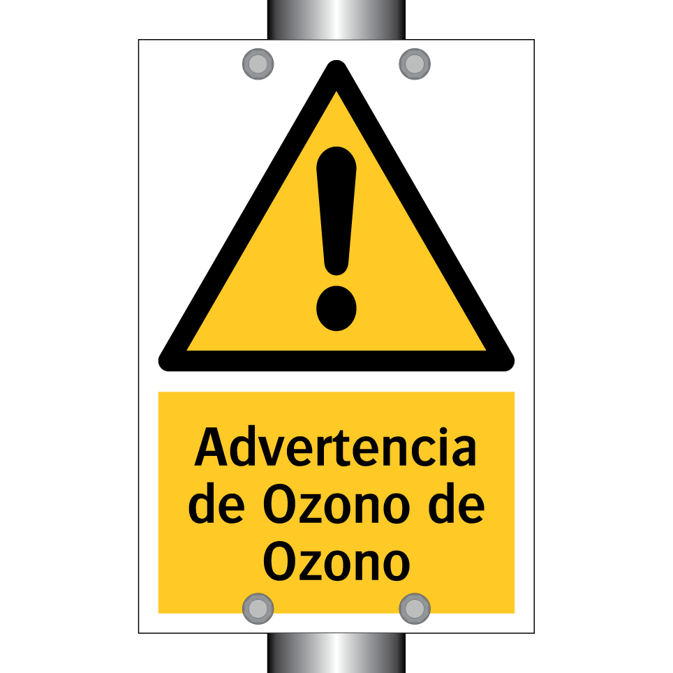 Advertencia de Ozono de Ozono