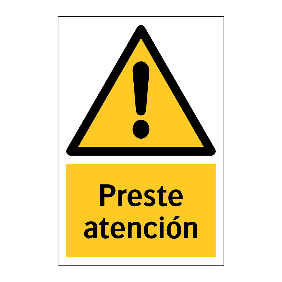 Preste atención