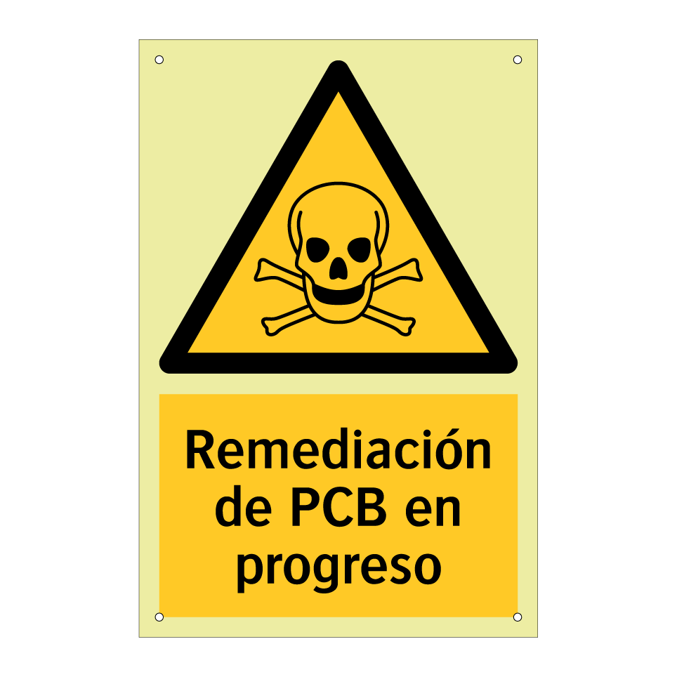 Remediación de PCB en progreso