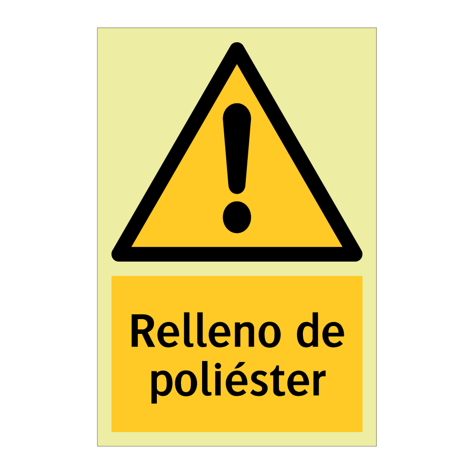 Relleno de poliéster