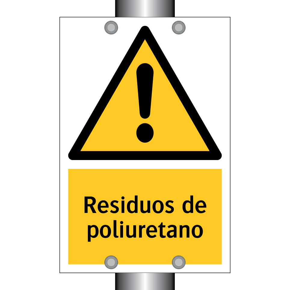 Residuos de poliuretano