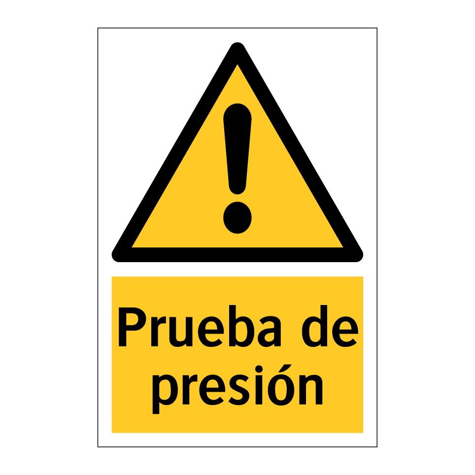 Prueba de presión