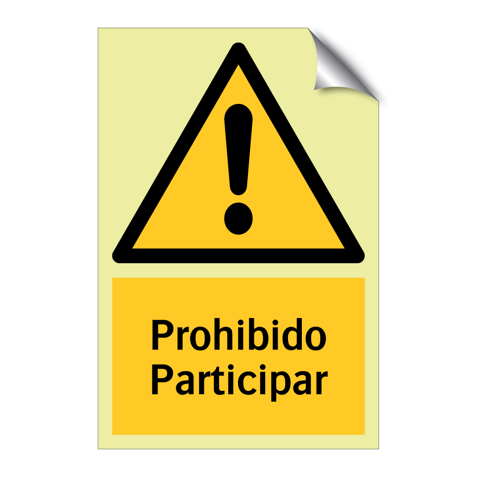 Prohibido Participar
