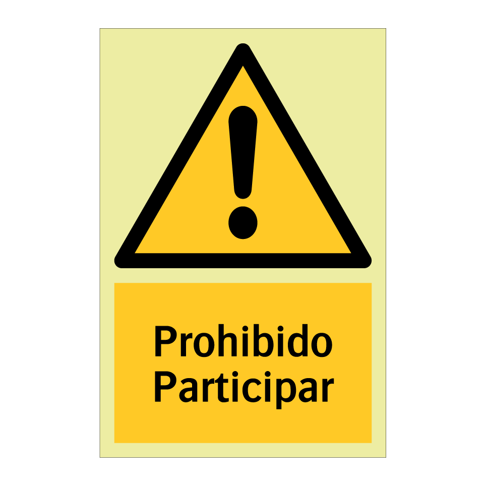 Prohibido Participar