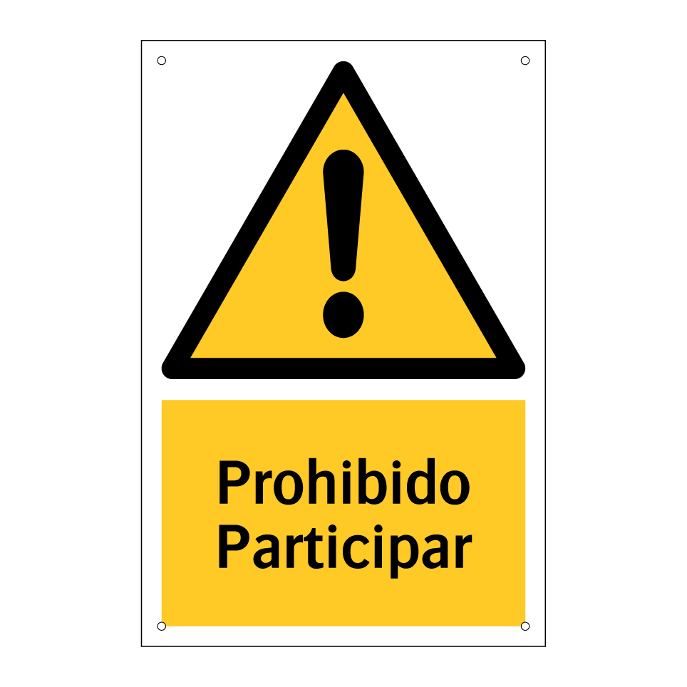 Prohibido Participar