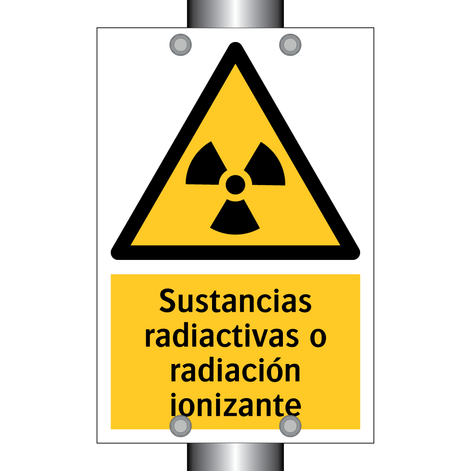 Sustancias radiactivas o radiación ionizante