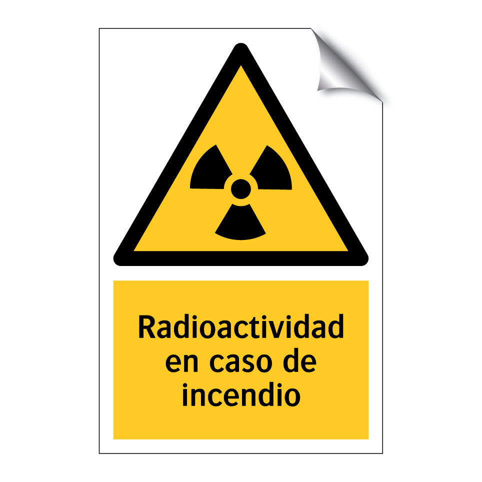 Radioactividad en caso de incendio