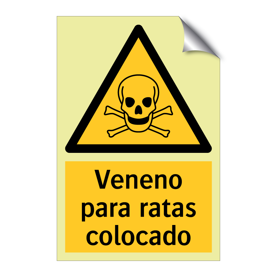 Veneno para ratas colocado