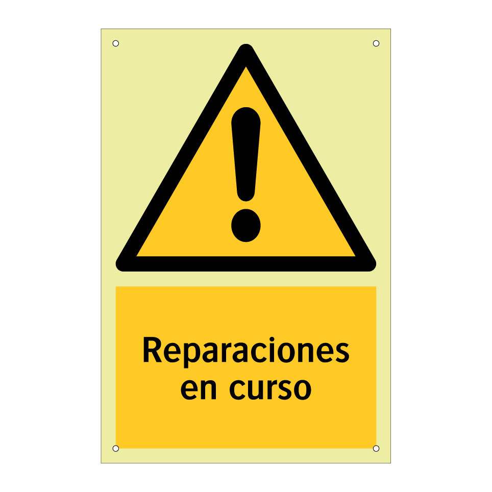 Reparaciones en curso