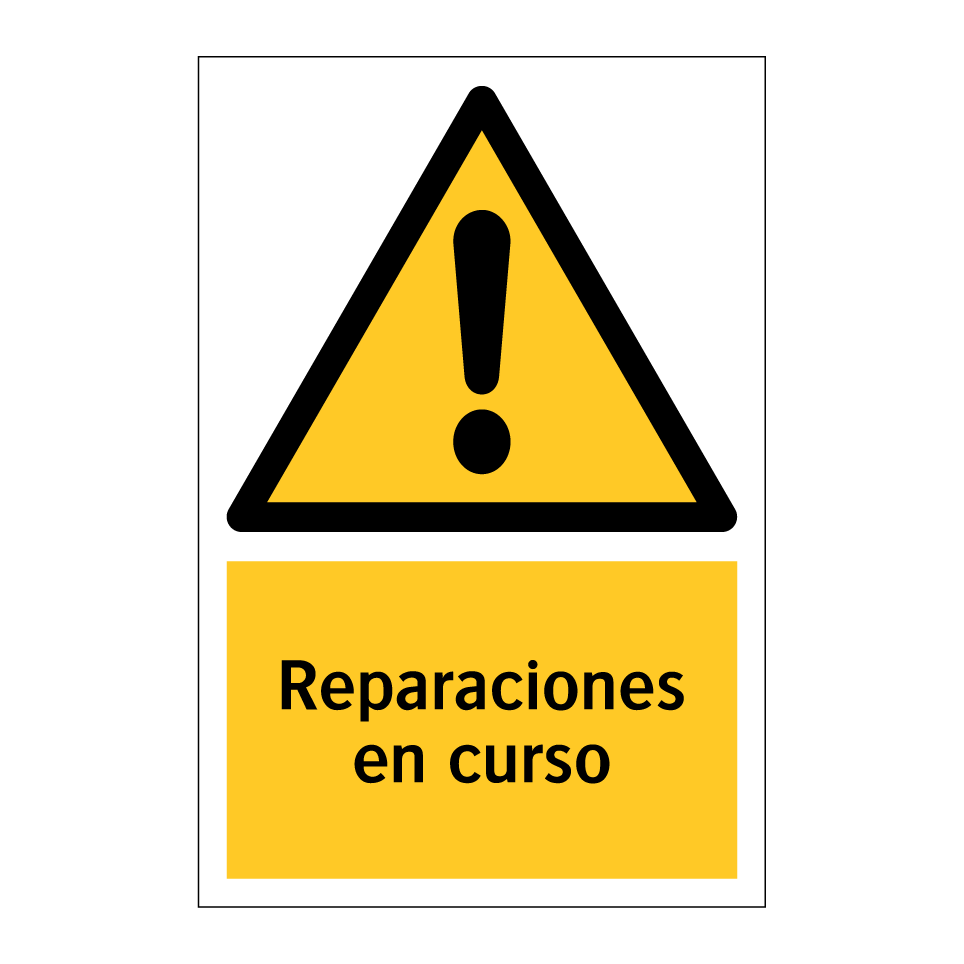 Reparaciones en curso